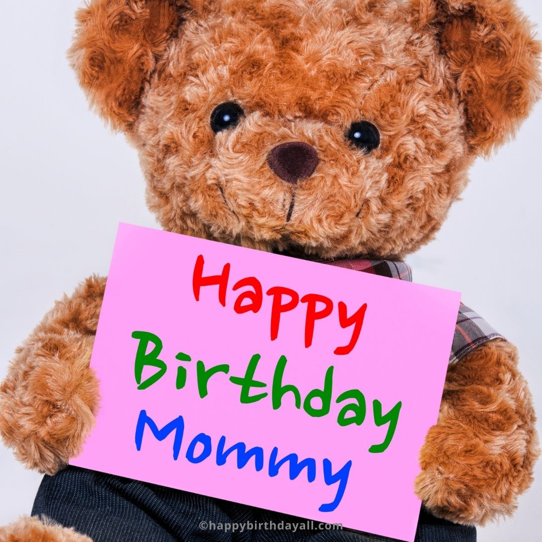 happy birthday mommy