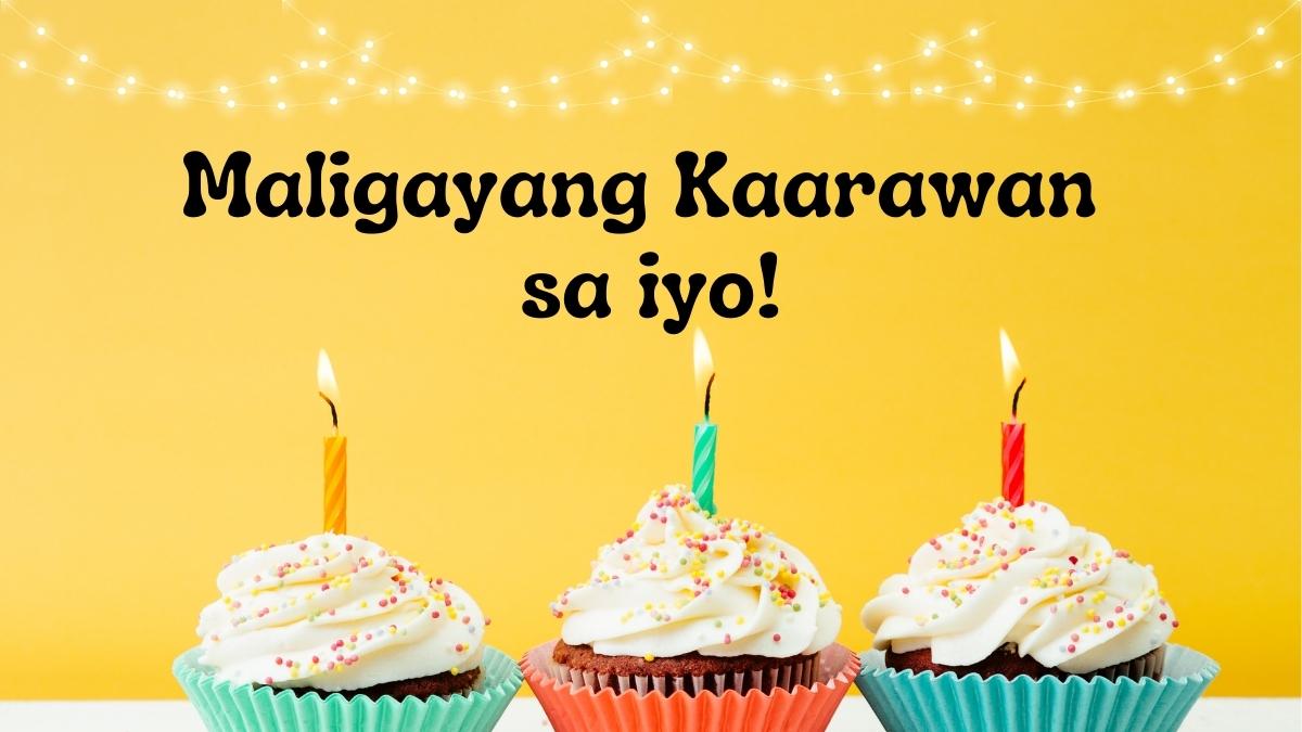 Happy Birthday Card In Filipino