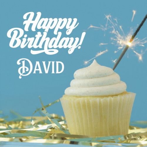 Happy Birthday David Gif