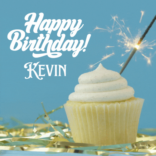 Happy Birthday Kevin Gif
