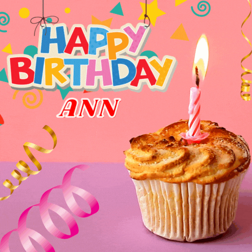 Happy Birthday Ann Gif