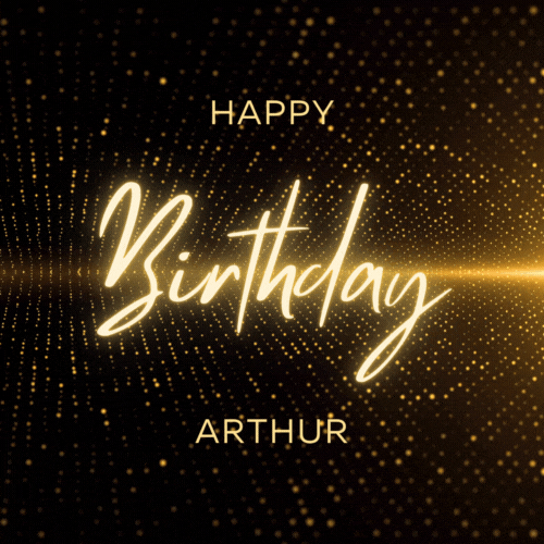 Happy Birthday Arthur Gif