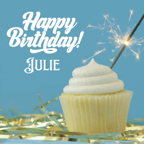 Happy Birthday Julie Gif
