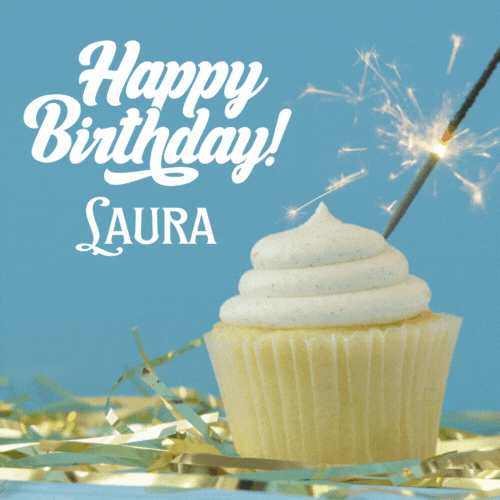 Happy Birthday Laura Gif