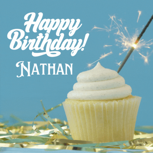 Happy Birthday Nathan Gif