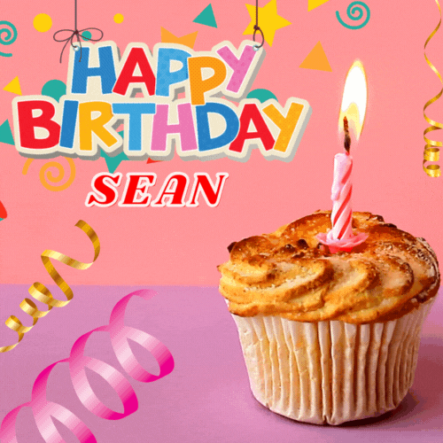 Happy Birthday Sean Gif