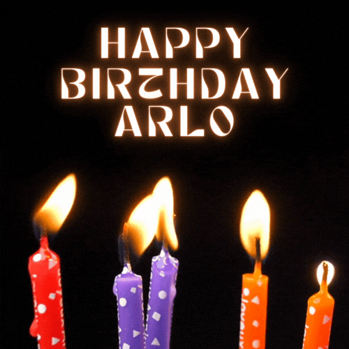 Happy Birthday Arlo Gif