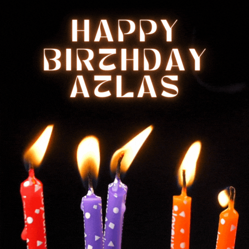 Happy Birthday Atlas Gif