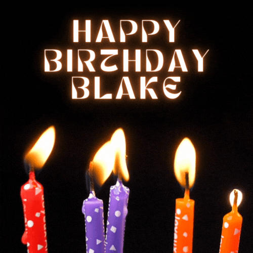 Happy Birthday Blake Gif