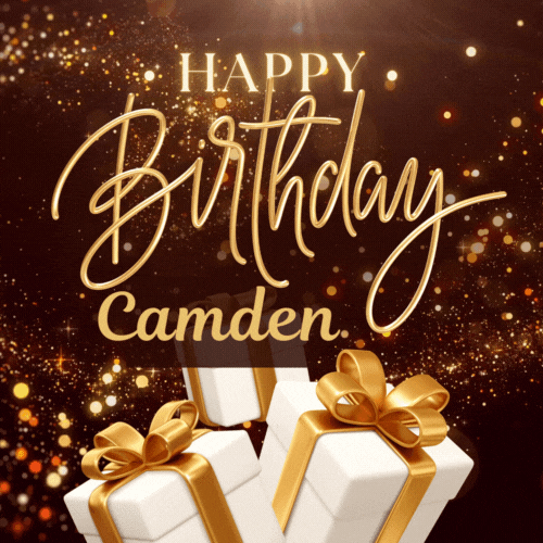 Happy Birthday Camden Gif