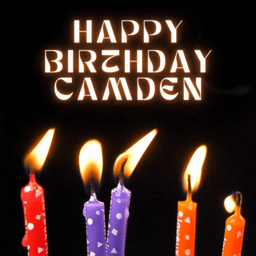 Happy Birthday Camden Gif