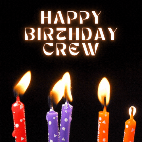 Happy Birthday Crew Gif