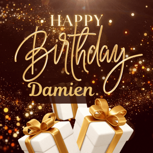 Happy Birthday Damien Gif