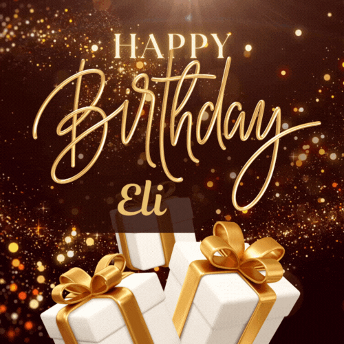 Happy Birthday Eli Gif