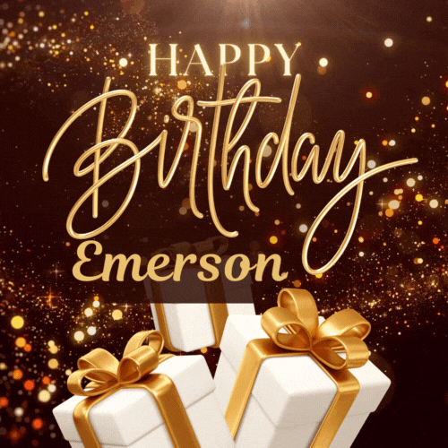 Happy Birthday Emerson Gif