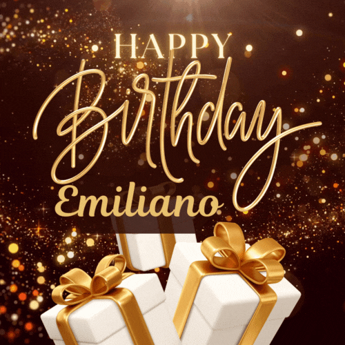 Happy Birthday Emiliano Gif