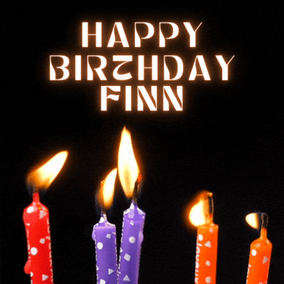 Happy Birthday Finn Gif