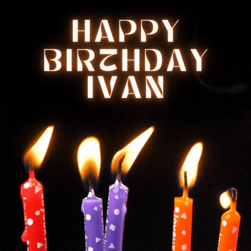 Happy Birthday Ivan Gif