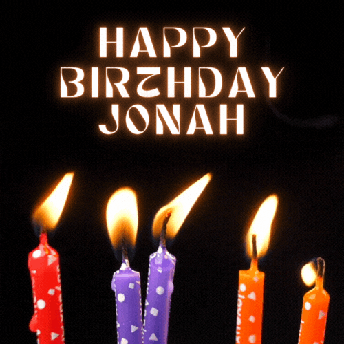 Happy Birthday Jonah Gif
