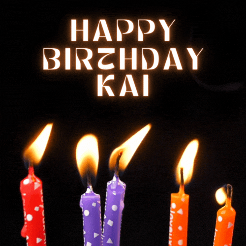 Happy Birthday Kai Gif