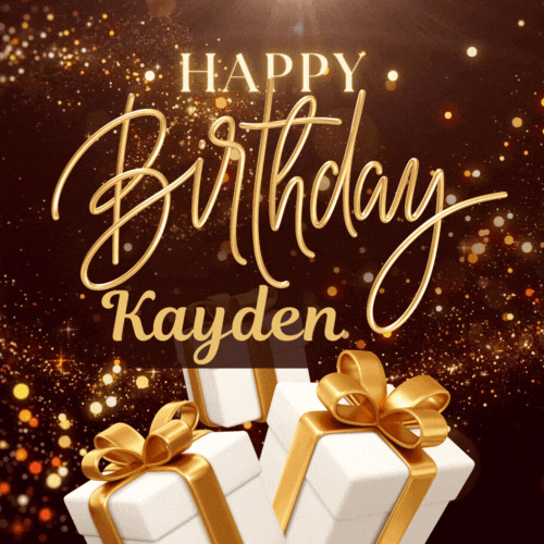 Happy Birthday Kayden Gif