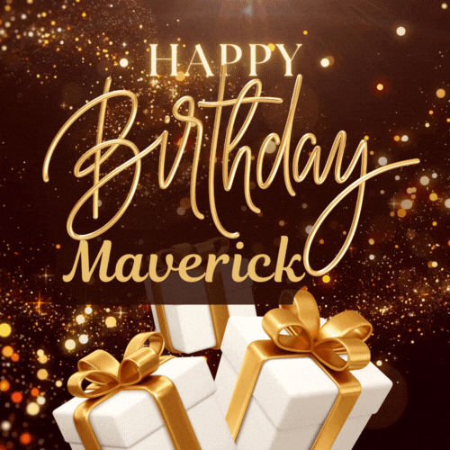 Happy Birthday Maverick Gif