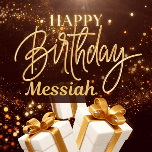 Happy Birthday Messiah Gif