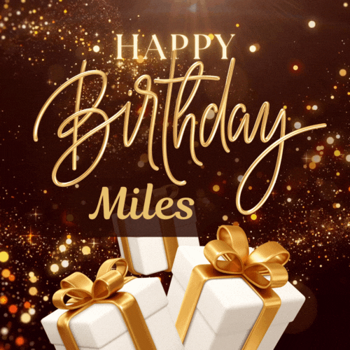 Happy Birthday Miles Gif