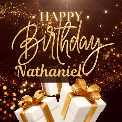 Happy Birthday Nathaniel Gif