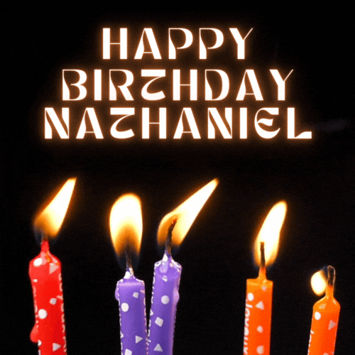 Happy Birthday Nathaniel Gif