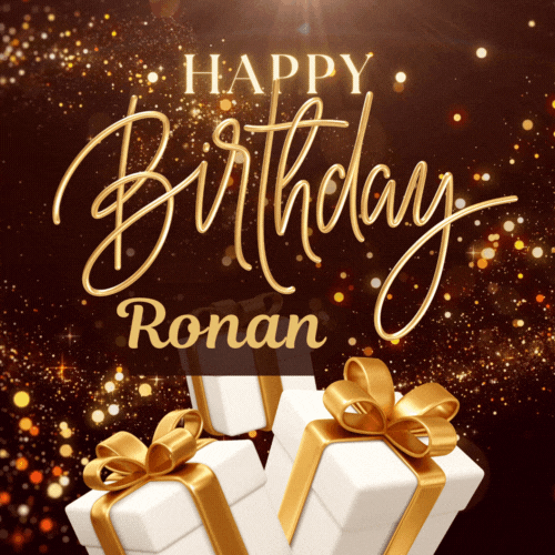 Happy Birthday Ronan Gif