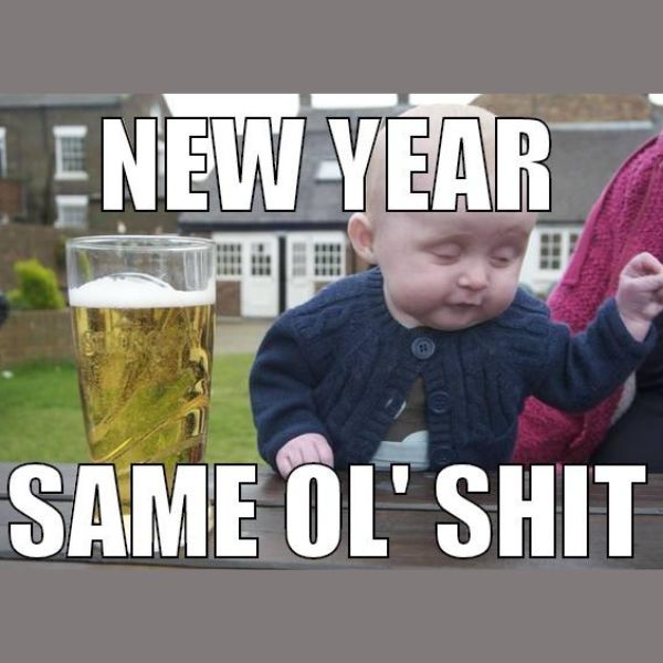 funny new year memes