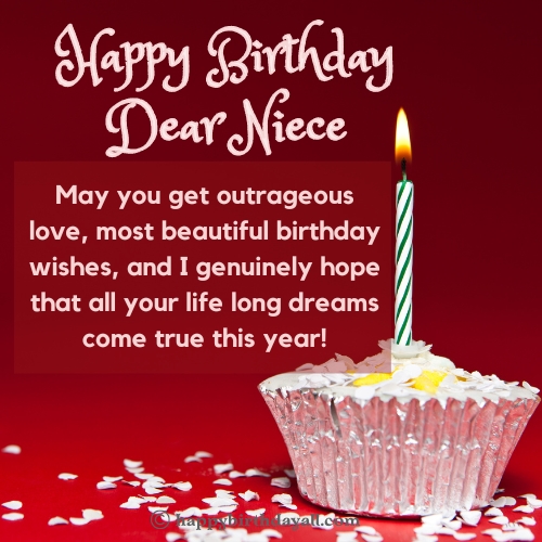 happy birthday niece quotes with images