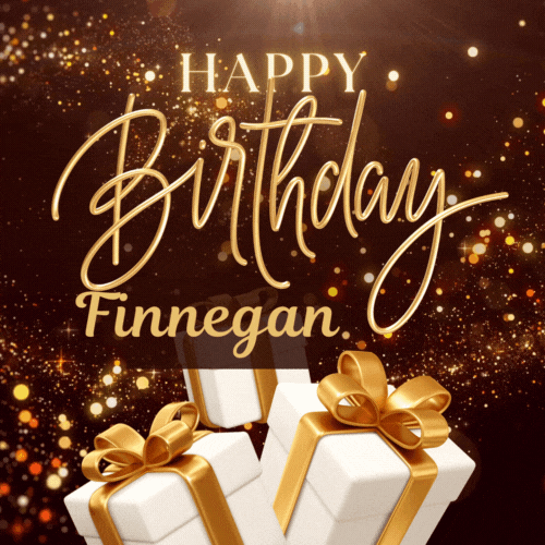 Happy Birthday Finnegan Gif