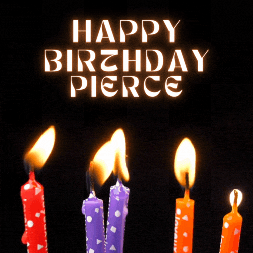 Happy Birthday Pierce Gif