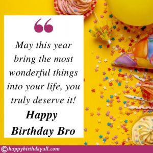 250+ Heart Touching Birthday Wishes for Brother to Make His Birthday ...