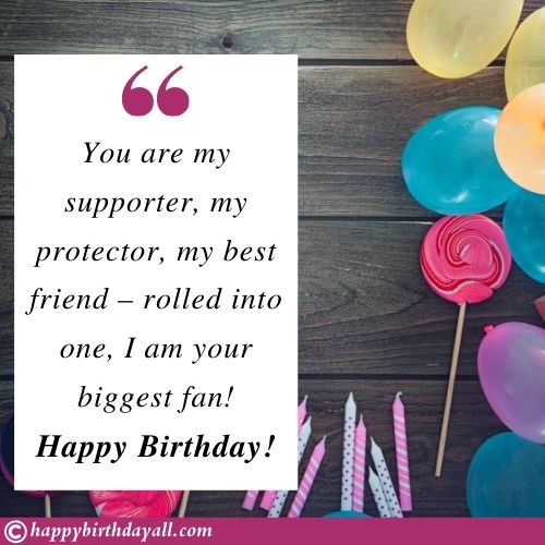 Best Birthday Wishes Quotes for brother