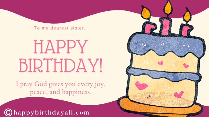 151+ Happy Birthday Wishes for Sister | Sweet Birthday Messages for Sisters