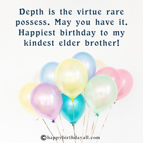 Best Birthday Quotes for Elder Brother
