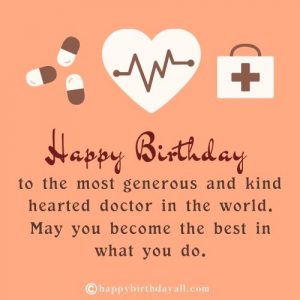 80+ Best Birthday Wishes for Doctor with Images