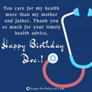 80+ Best Birthday Wishes for Doctor with Images