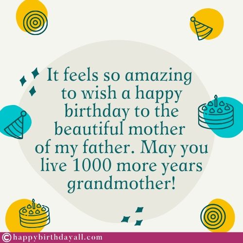 Birthday Wishes for Grandmother 