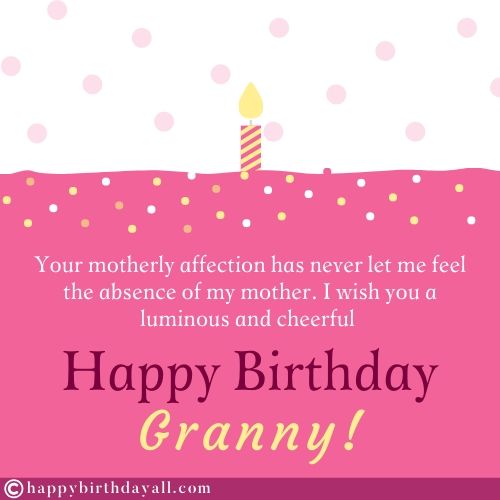 Best Happy Birthday Messages for Grandmother