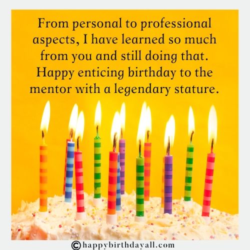 50 Inspiring Happy Birthday Wishes For Mentor With Images