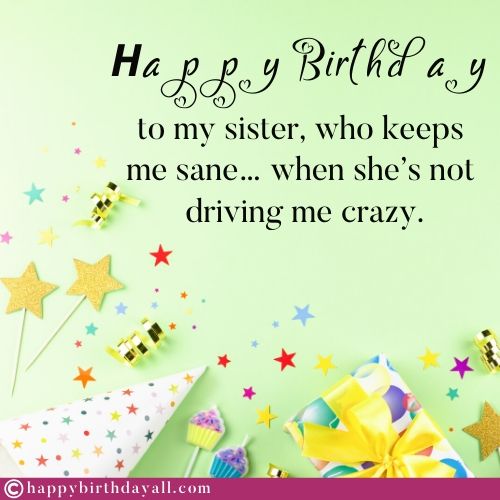 0 Heart Touching Birthday Wishes For Sister Sweet Funny