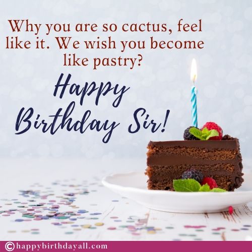 Funny Birthday Images for Teacher