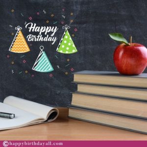 Birthday Wishes for Teacher with Images