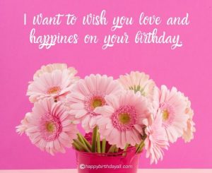 Soothing Happy Birthday Images with Flowers and Roses