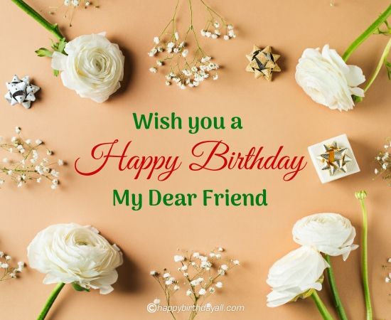 Happy Birthday Wishes Images - Beautiful Happy Birthday Flowers for you!!!  #HappyBirthdayWishes #birthdayflowers