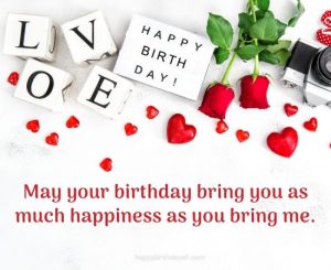 Romantic Happy Birthday Love Images for Boyfriend, Girlfriend